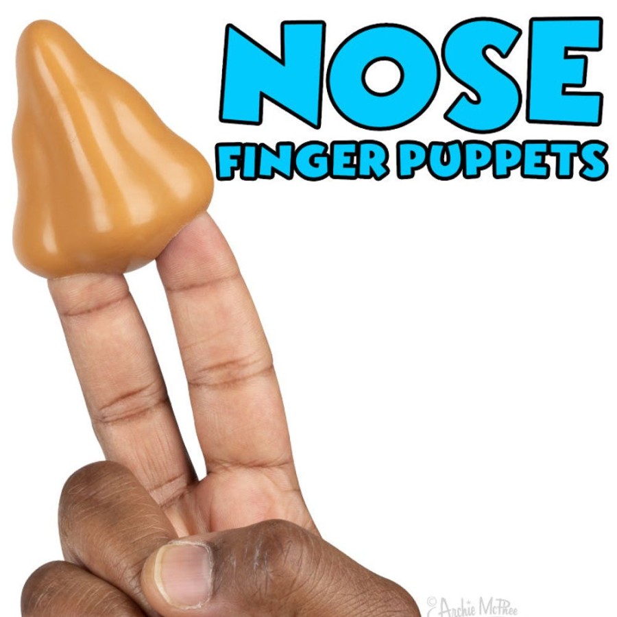 Gift, Party & Holiday Archie McPhee | Nose Finger Puppet