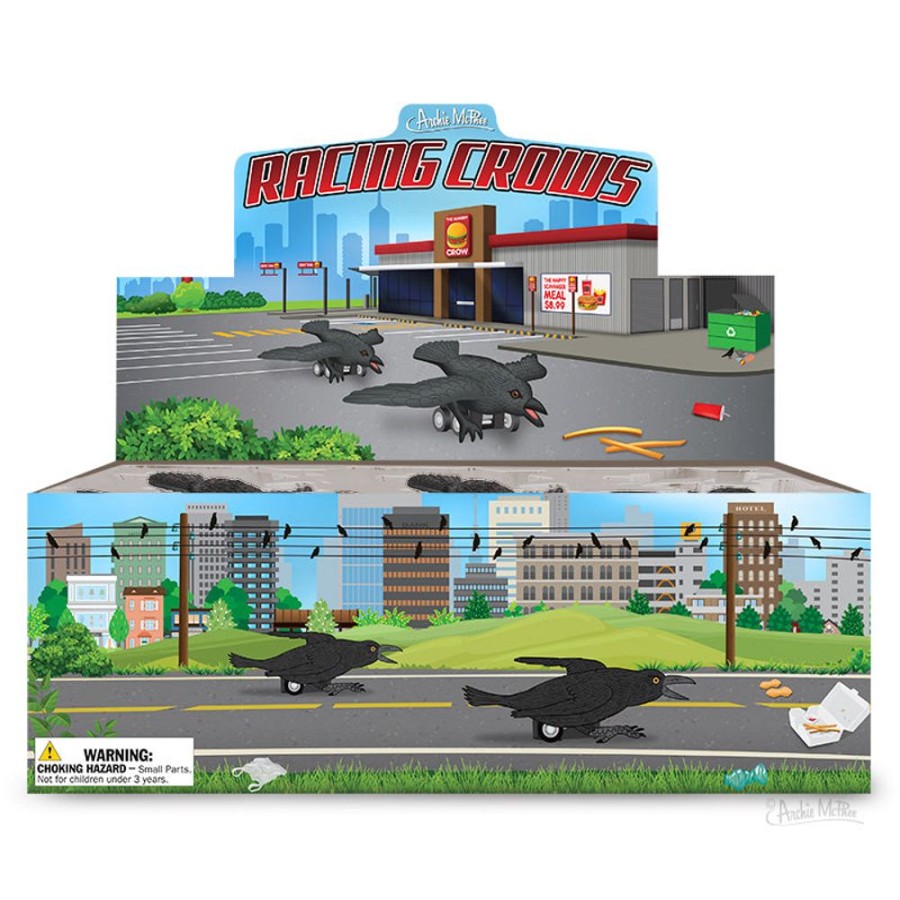 Fun Archie McPhee | Racing Crows Bulk Box