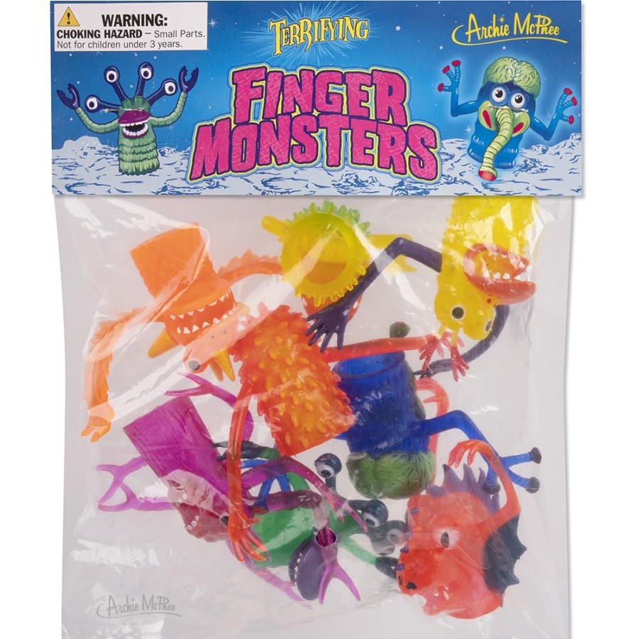 Gifts Archie McPhee | Deluxe Finger Monsters