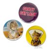 Gift, Party & Holiday Archie McPhee | Crazy Cat Lady® Buttons