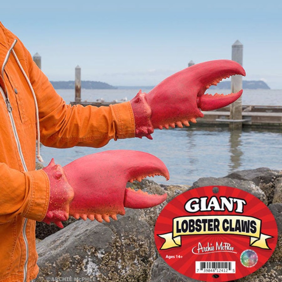 Gift, Party & Holiday Archie McPhee | Giant Lobster Claws