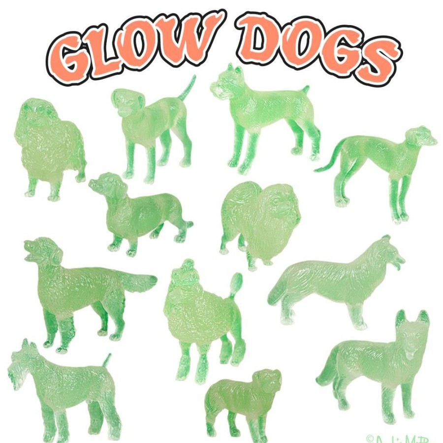 Gift, Party & Holiday Archie McPhee | Pack Of Glow Dogs (Set Of 12)