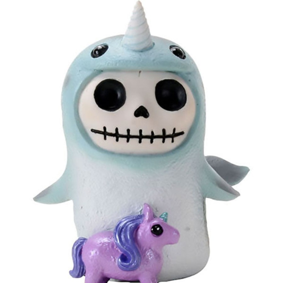 For The Home Archie McPhee | Furrybones Whally Narwhal