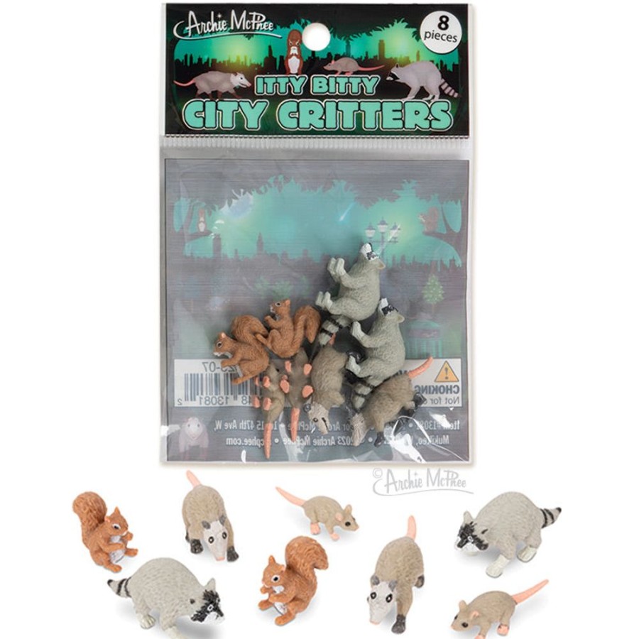 School & Office Archie McPhee | Itty Bitty City Critters