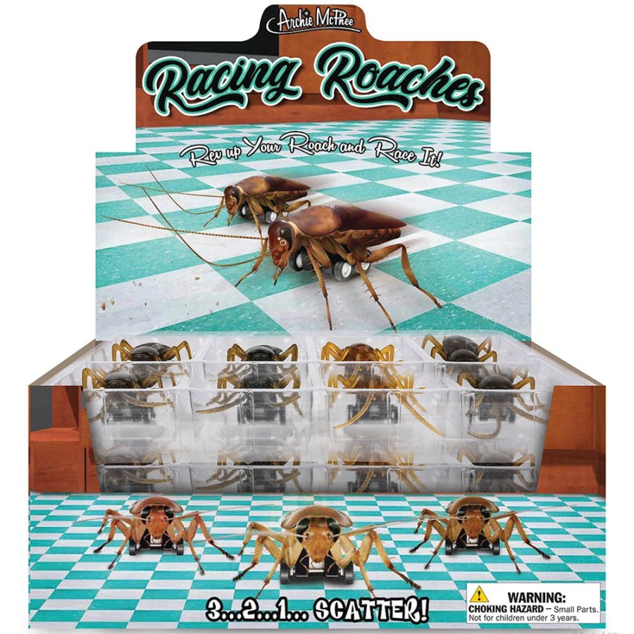 Gifts Archie McPhee | Racing Roaches