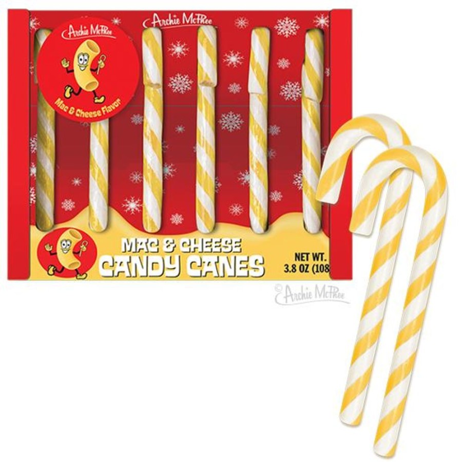 Gift, Party & Holiday Archie McPhee | Mac & Cheese Candy Canes