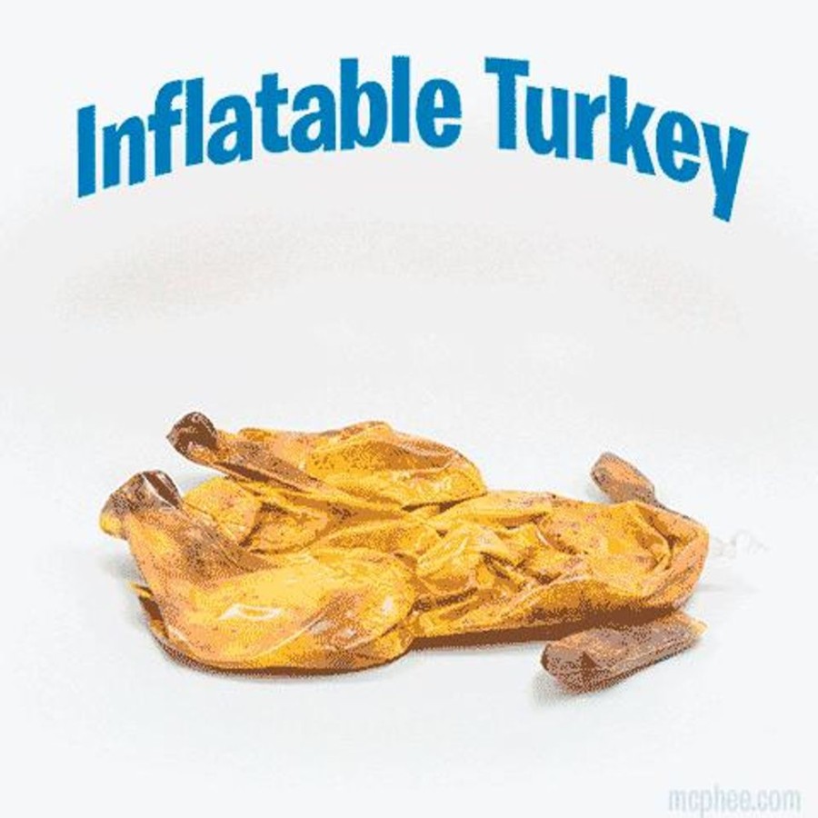 Gifts Archie McPhee | Inflatable Turkey