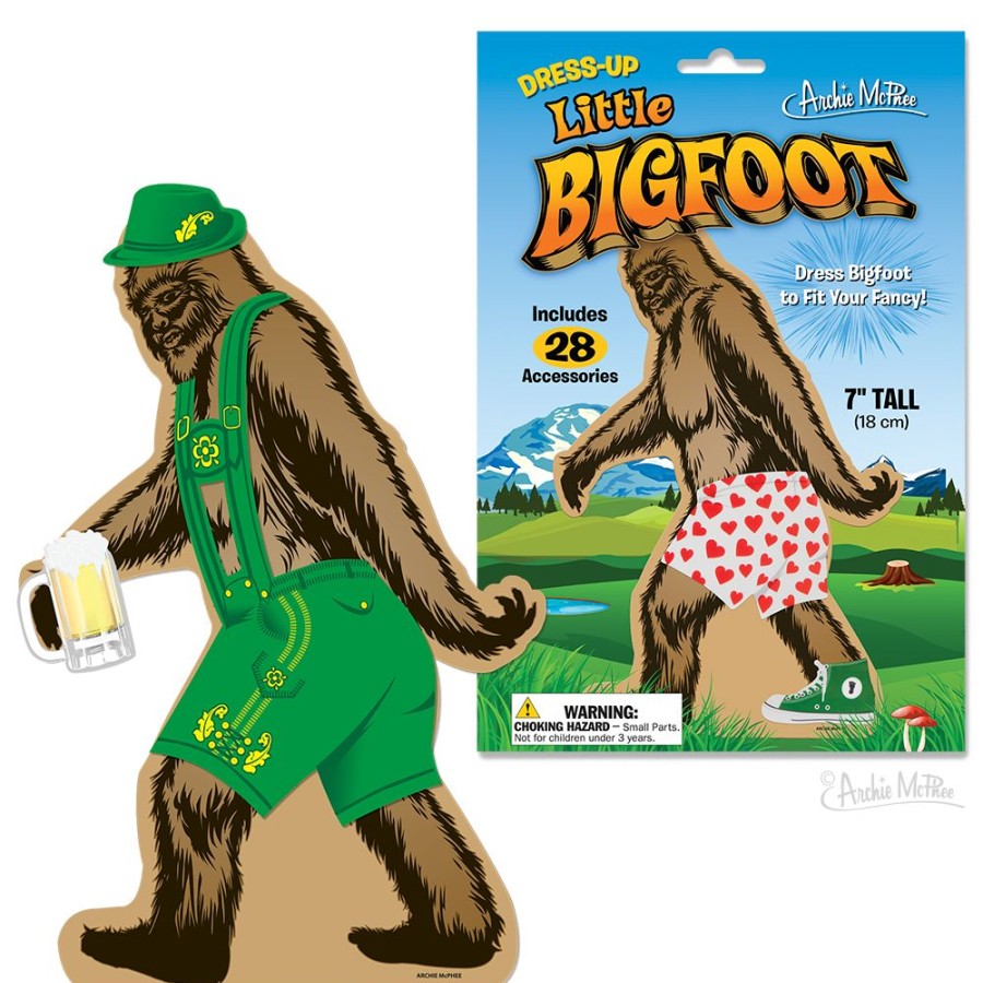 Gifts Archie McPhee | Dress-Up Little Bigfoot