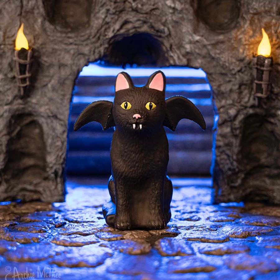 Gift, Party & Holiday Archie McPhee | Goth Cat Ornament