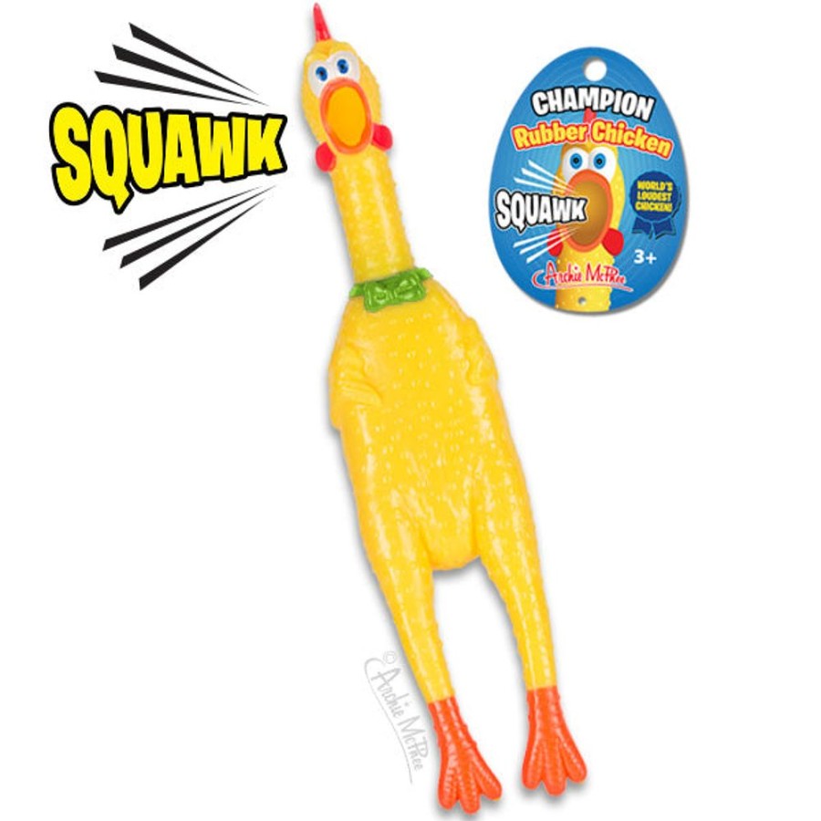 Gifts Archie McPhee | Champion Rubber Chicken