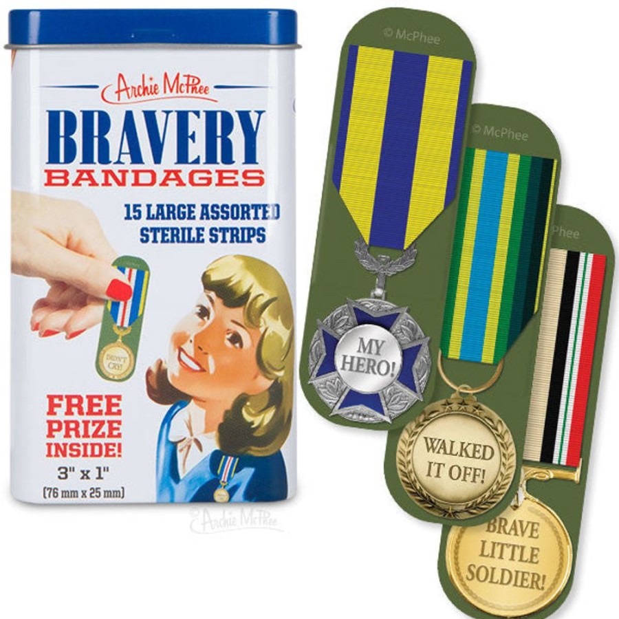 Gifts Archie McPhee | Bravery Bandages