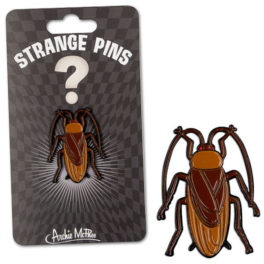 For You Archie McPhee | Cockroach Enamel Pin