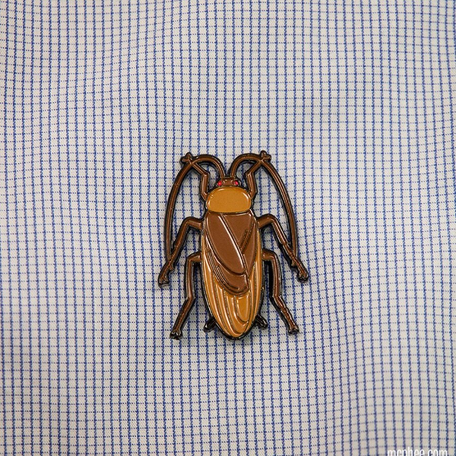 For You Archie McPhee | Cockroach Enamel Pin