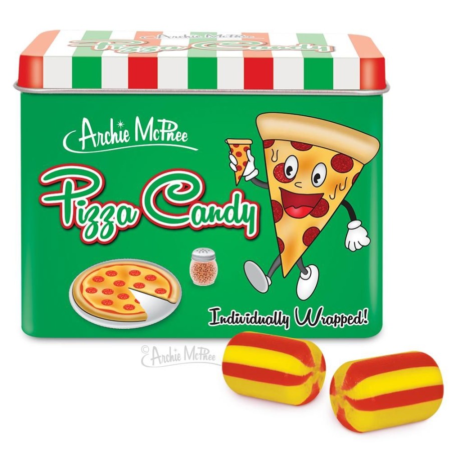 Candy Archie McPhee | Pizza Candy In Tin