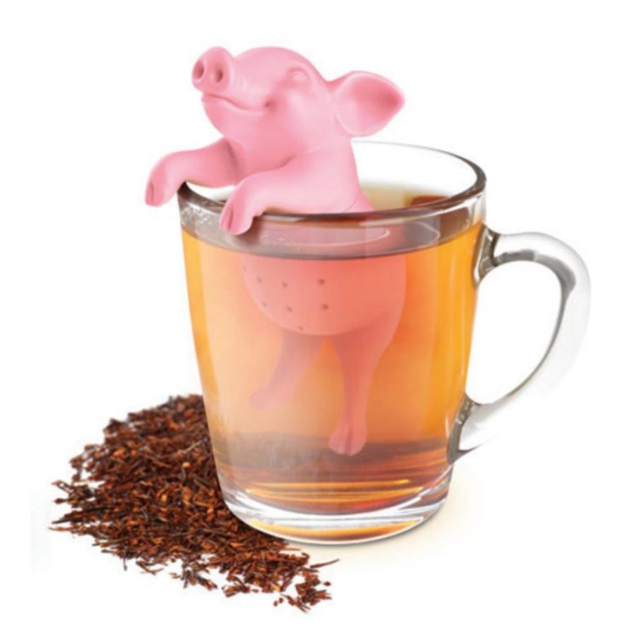 Gifts Archie McPhee | Hot-Belly Pig Tea Infuser