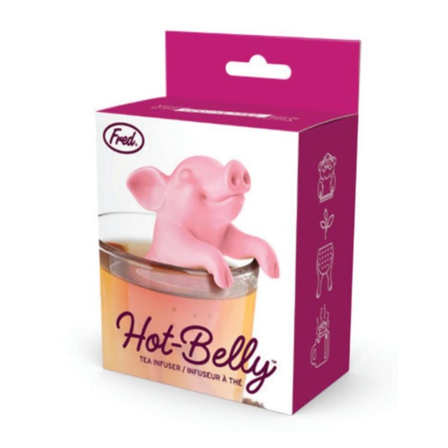 Gifts Archie McPhee | Hot-Belly Pig Tea Infuser