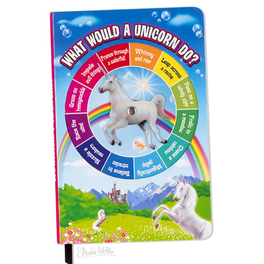 Gifts Archie McPhee | What Would A Unicorn Do? Notebook