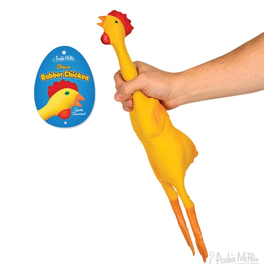 Gifts Archie McPhee | Deluxe Rubber Chicken