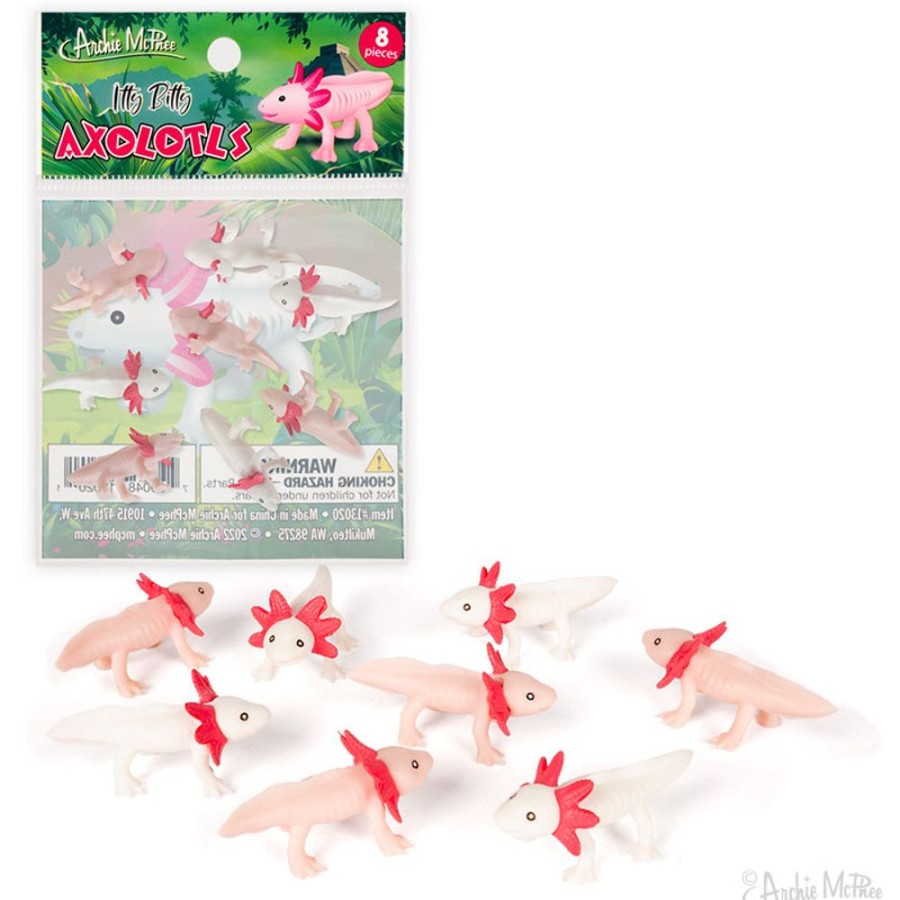 Gifts Archie McPhee | Itty Bitty Axolotls