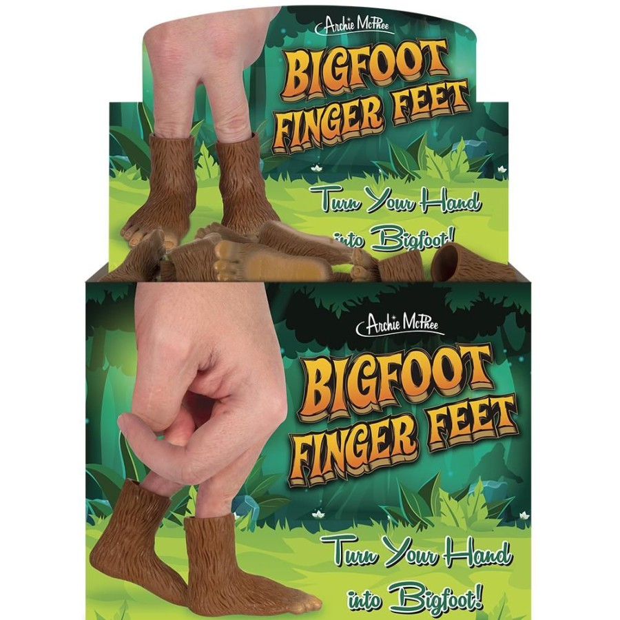 Gifts Archie McPhee | Bigfoot Finger Feet