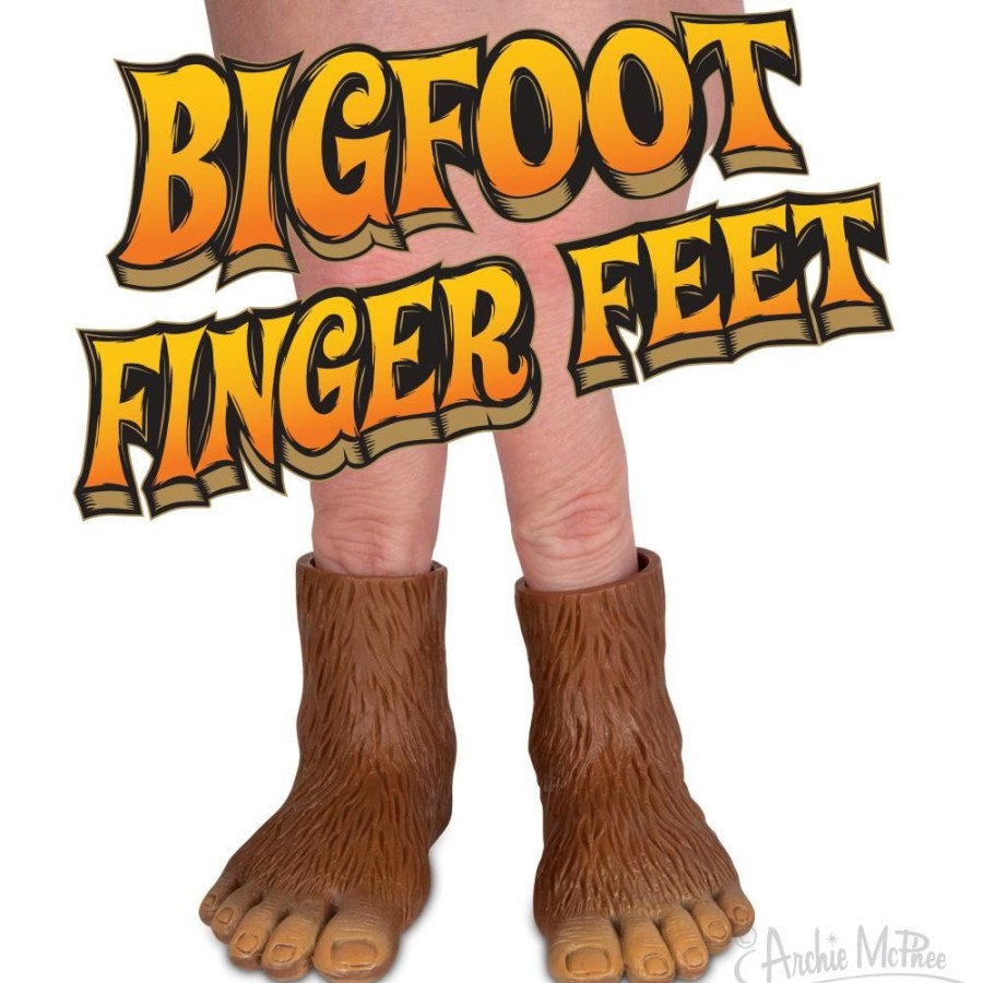 Gifts Archie McPhee | Bigfoot Finger Feet