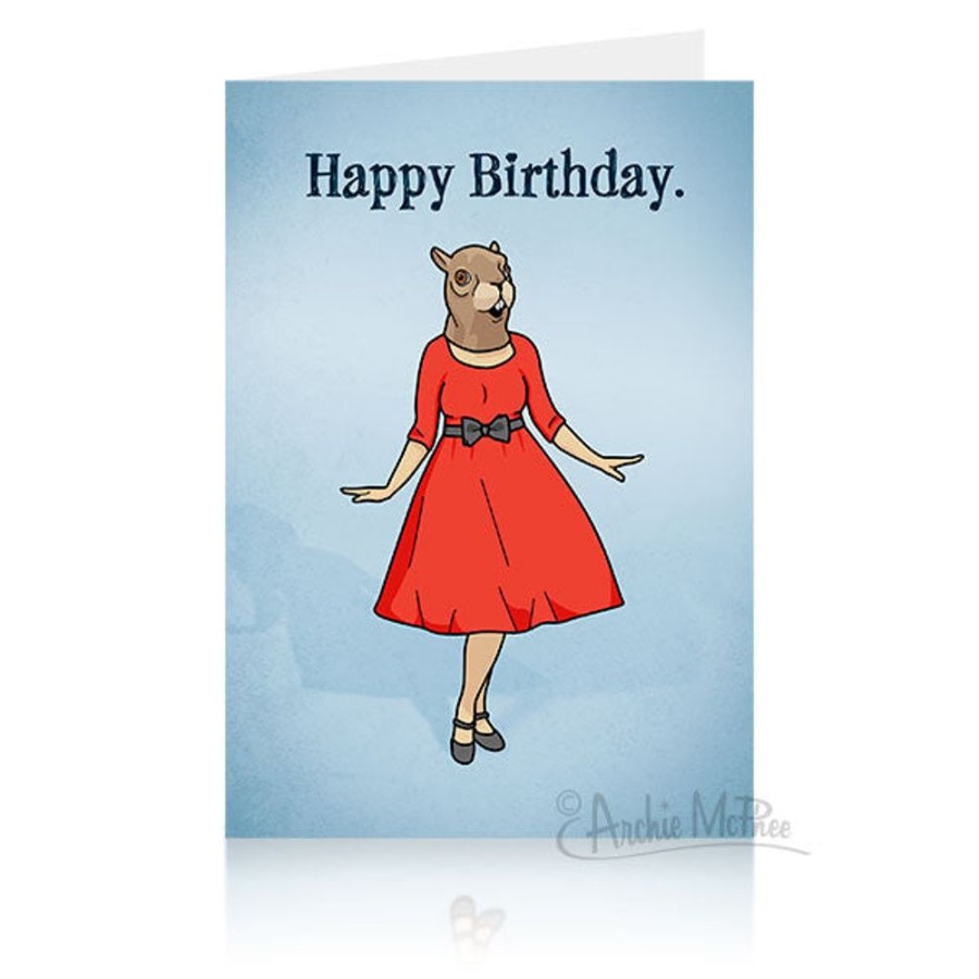 Gift, Party & Holiday Archie McPhee | Squirrel Birthday Card