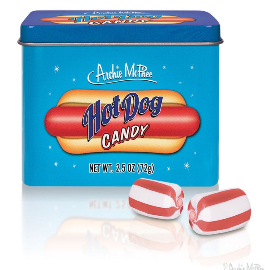 Candy Archie McPhee | Hot Dog Candy In Tin