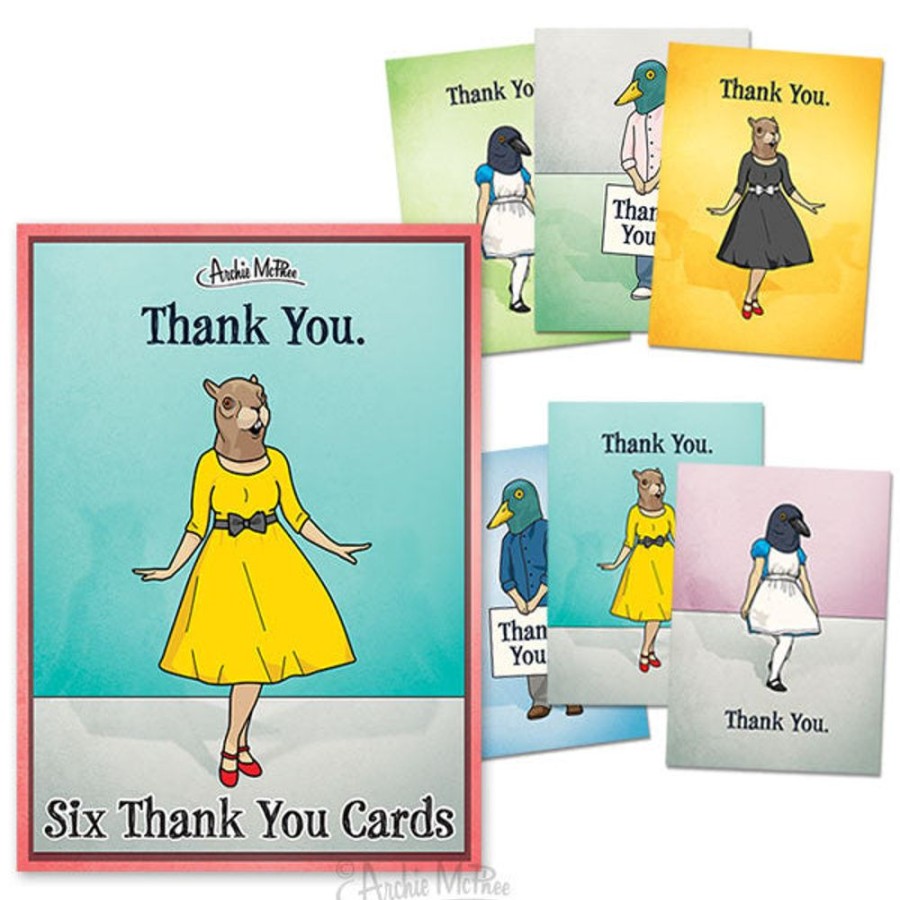 Gifts Archie McPhee | Thank You Cards Boxed Set