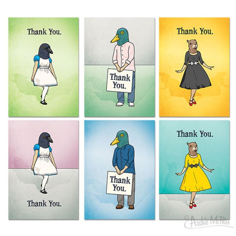 Gifts Archie McPhee | Thank You Cards Boxed Set