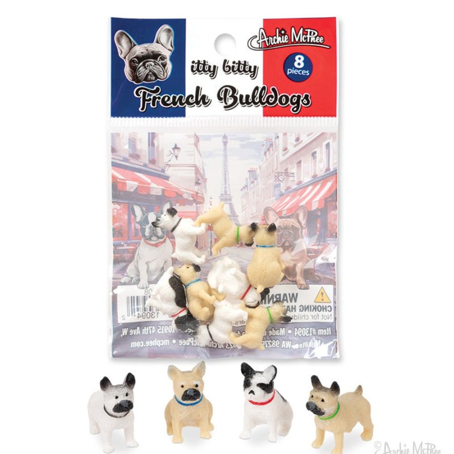 School & Office Archie McPhee | Itty Bitty French Bulldogs