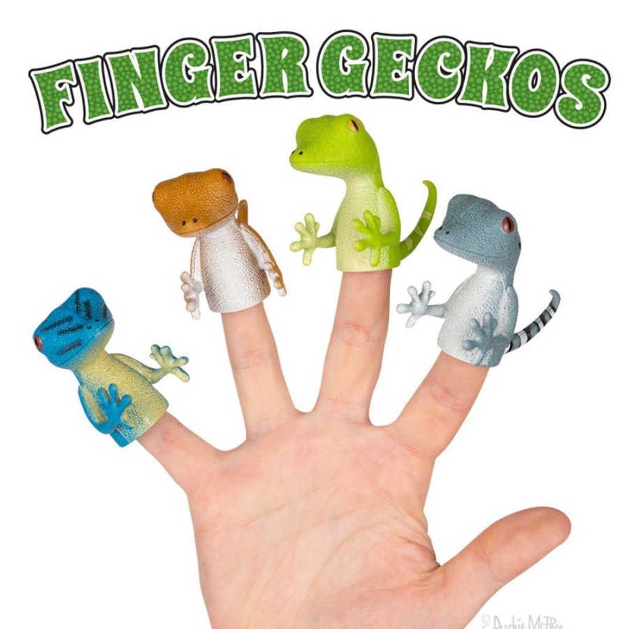 Fun Archie McPhee | Finger Geckos Bulk Box