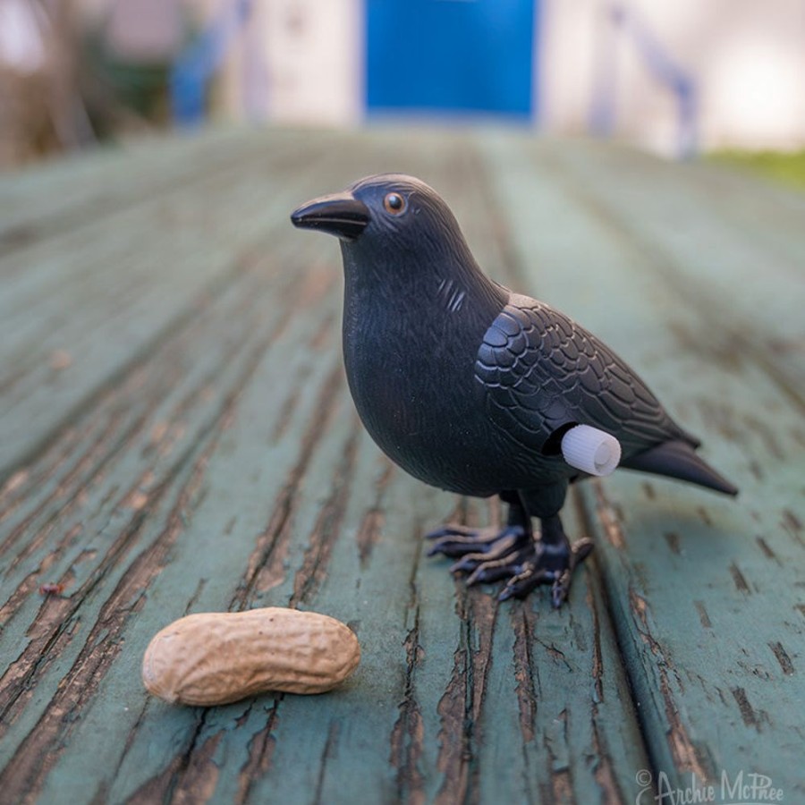 Fun Archie McPhee | Wind-Up Crazy Crow