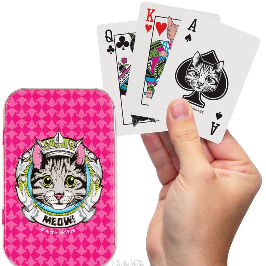 Gifts Archie McPhee | Kitty Playing Cards