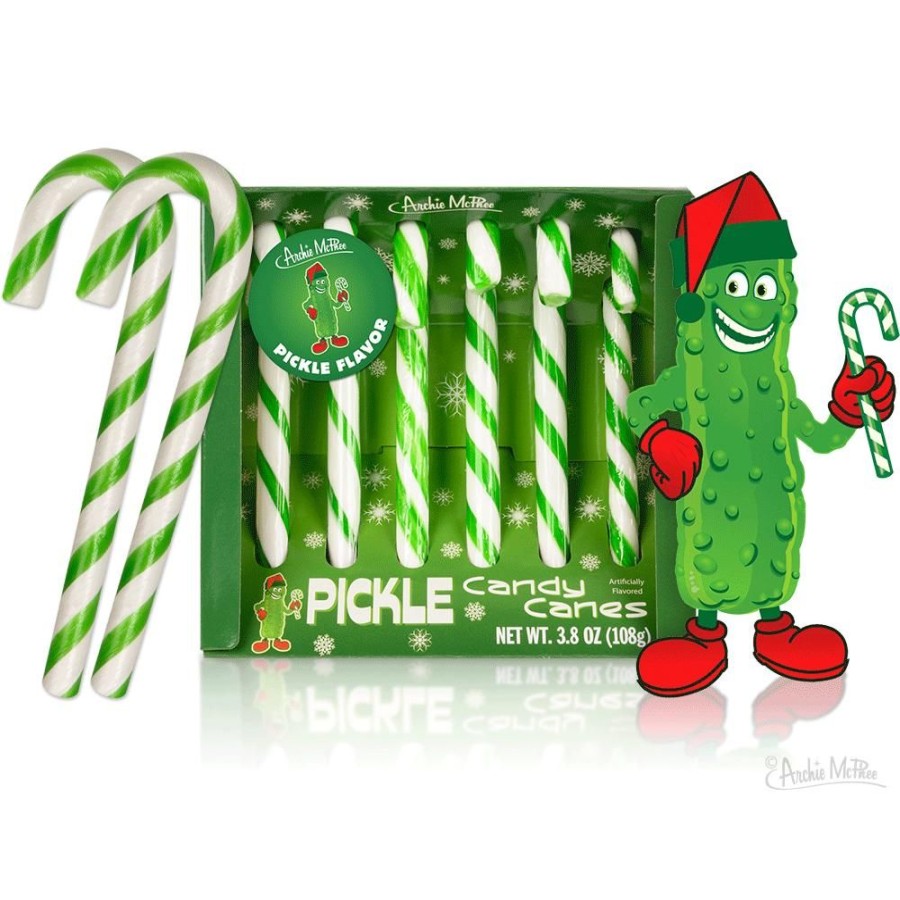 Gifts Archie McPhee | Pickle Candy Canes