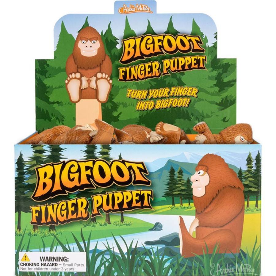 Bulk Archie McPhee | Bigfoot Finger Puppet