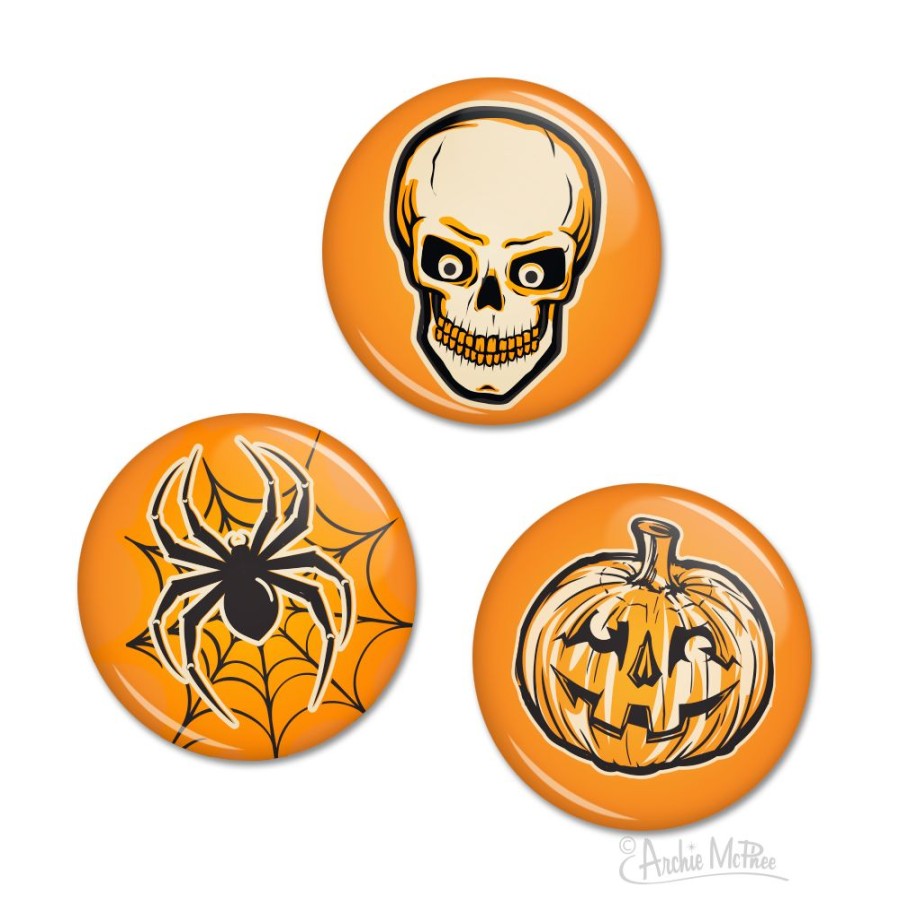 Gift, Party & Holiday Archie McPhee | Halloween Buttons