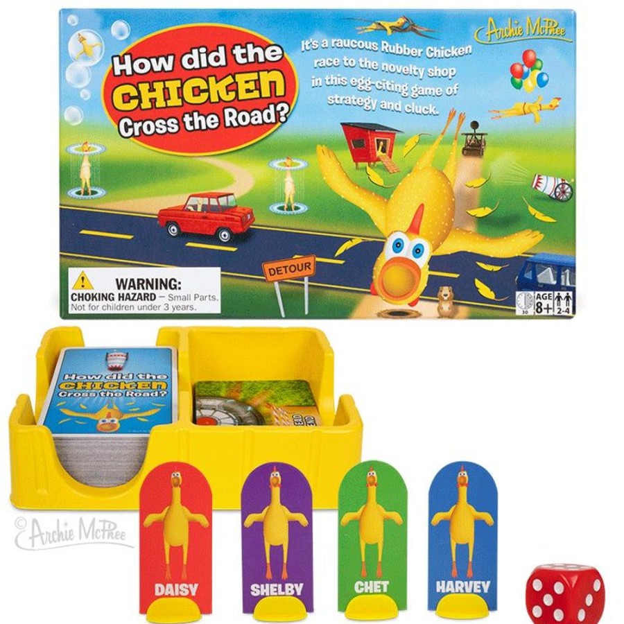 Fun Archie McPhee | How Did The Chicken Cross The Road Game