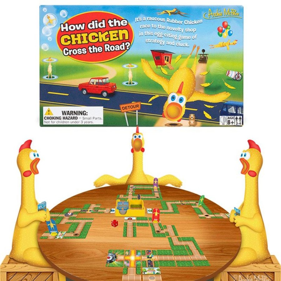 Fun Archie McPhee | How Did The Chicken Cross The Road Game