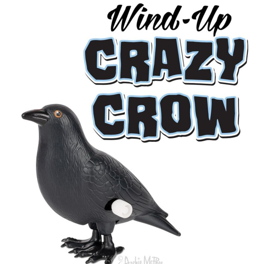 School & Office Archie McPhee | Wind-Up Crazy Crow