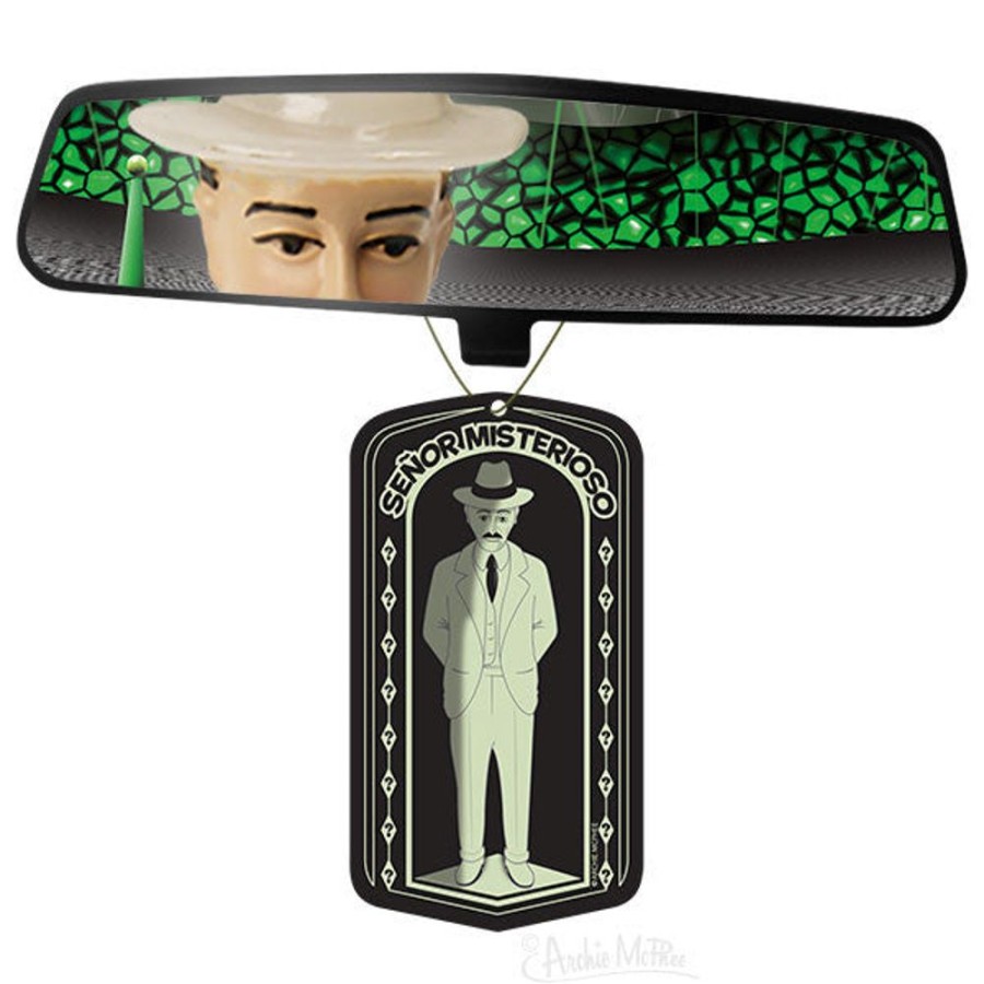 Gifts Archie McPhee | Senor Misterioso Air Freshener