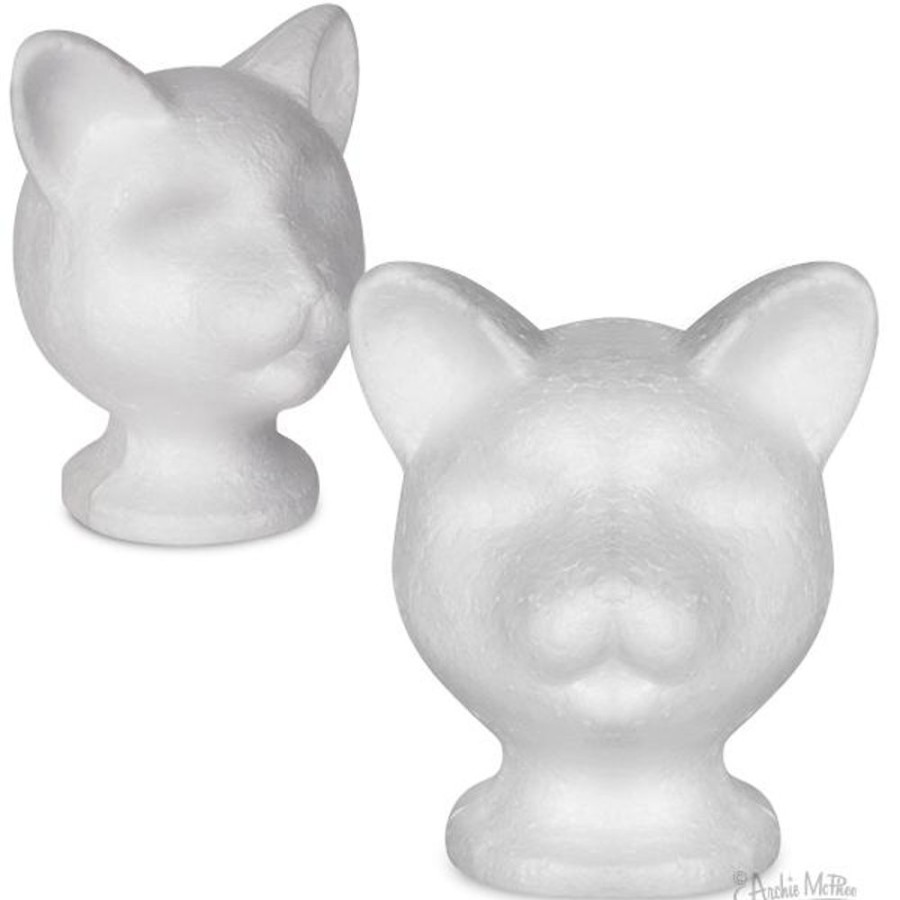 Gifts Archie McPhee | Styrofoam Cat Head