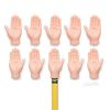 Gifts Archie McPhee | Finger Hands For Finger Hands