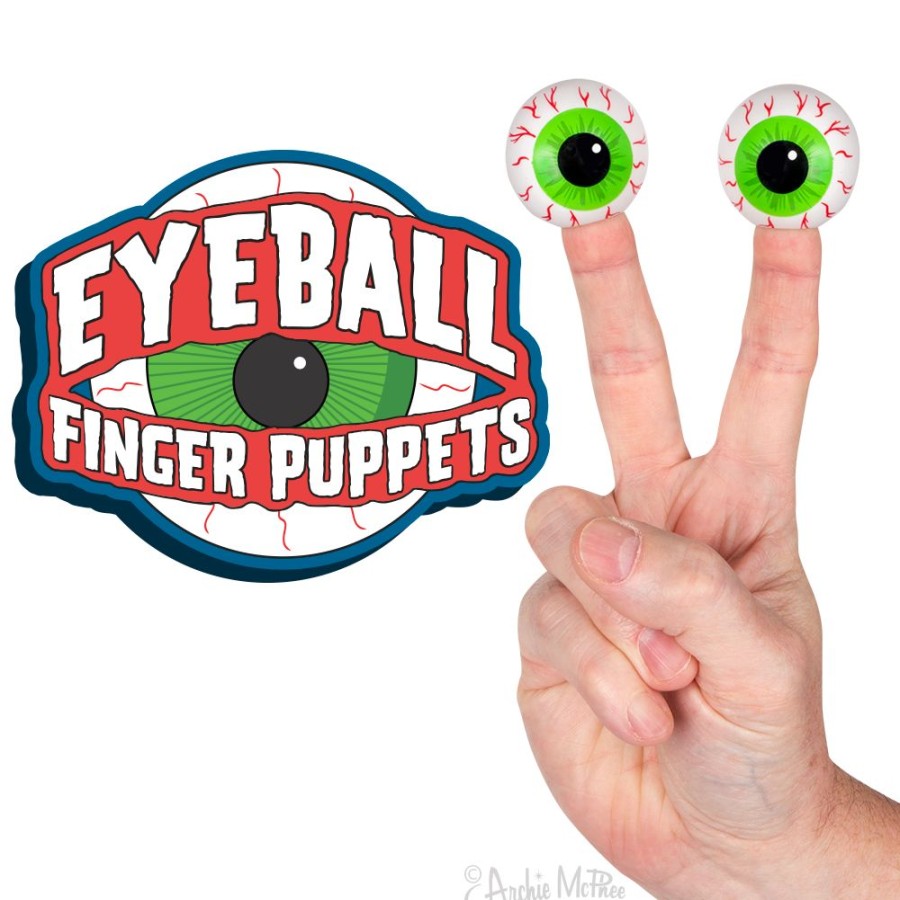 Gifts Archie McPhee | Eyeball Finger Puppets