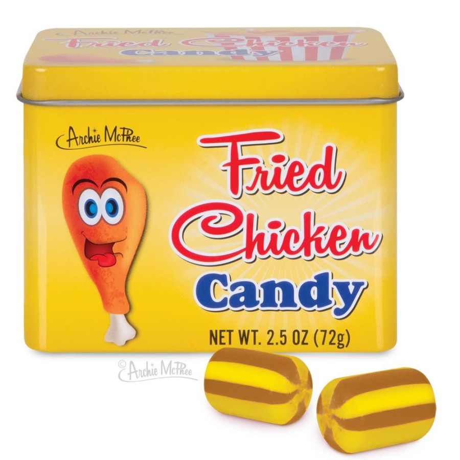 Candy Archie McPhee | Fried Chicken Candy In Tin