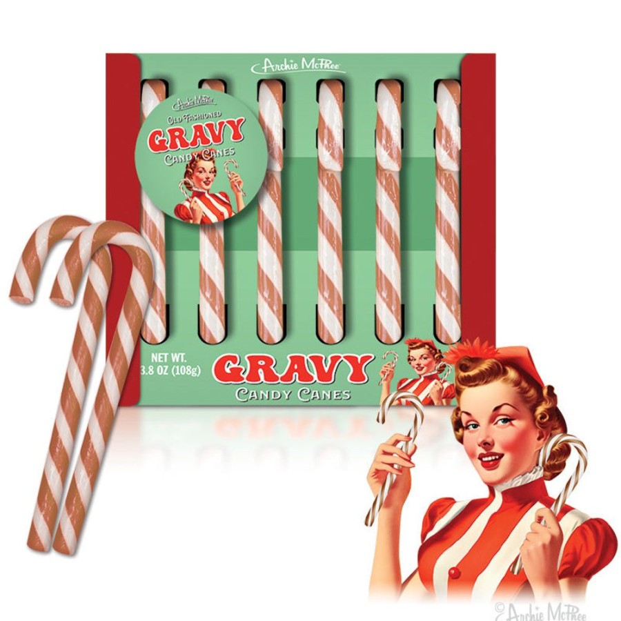 Gift, Party & Holiday Archie McPhee | Gravy Candy Canes