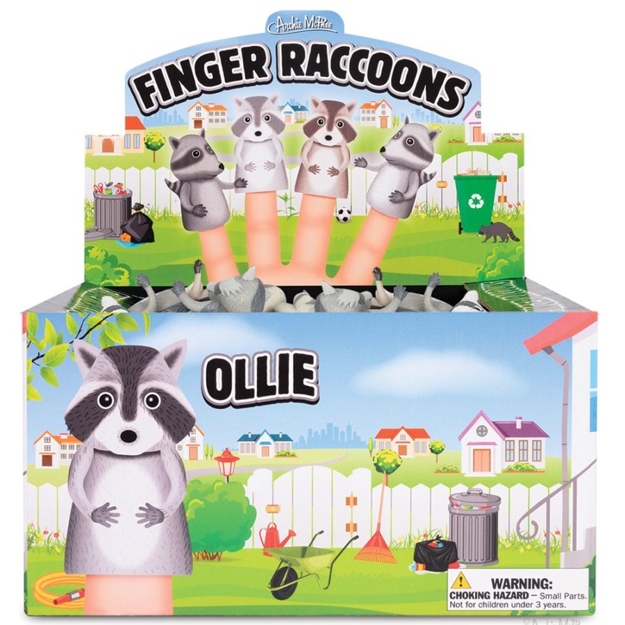 Bulk Archie McPhee | Finger Raccoons