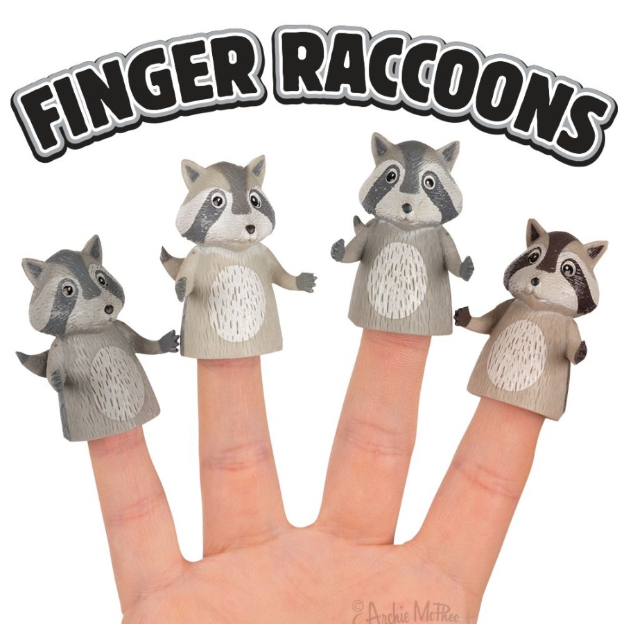 Bulk Archie McPhee | Finger Raccoons