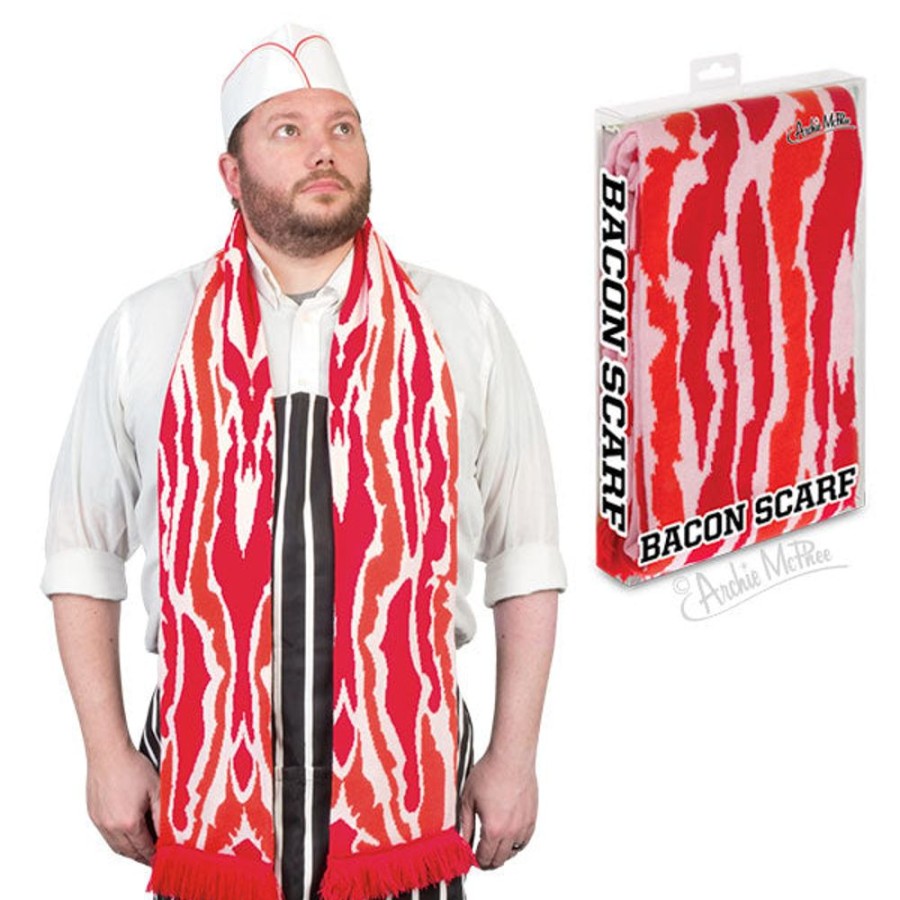 Gifts Archie McPhee | Bacon Scarf