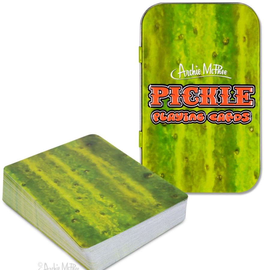 Gifts Archie McPhee | Pickle Playing Cards