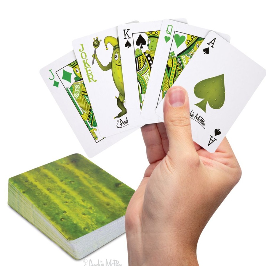 Gifts Archie McPhee | Pickle Playing Cards